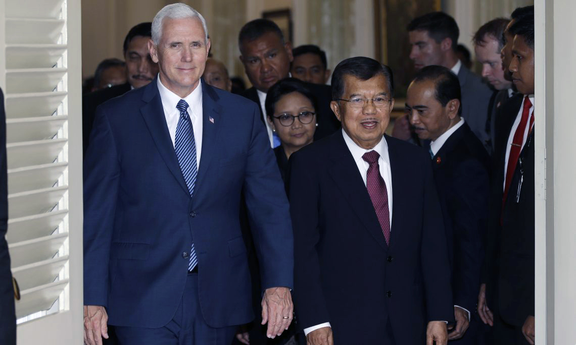 Vice President Pence in Indonesia